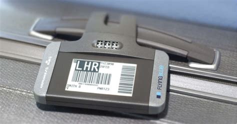 rfid baggage tags|gps trackable luggage tags.